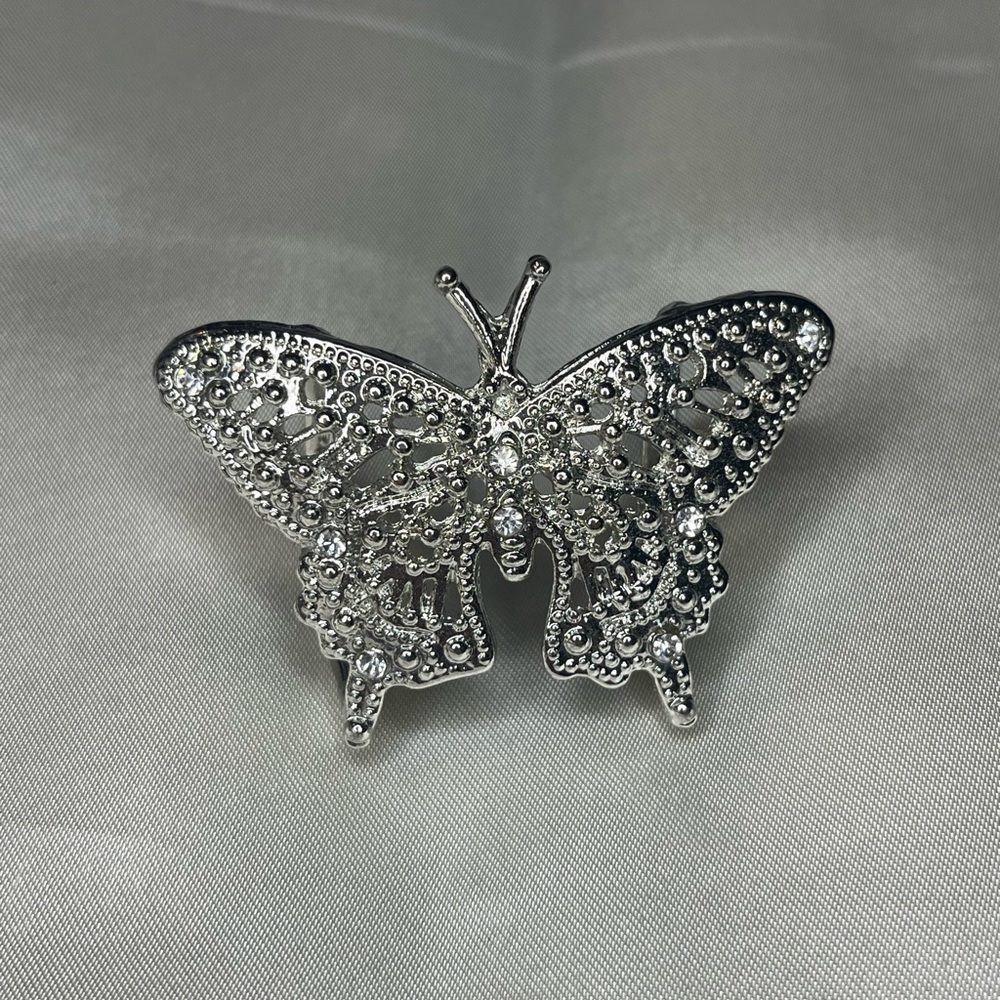 NWOT Silver Decorative Ring for clothes!